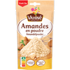 Un paquet de poudre d'amandes de la marque Vahiné est présenté.