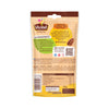 L'image montre le dos d'un sachet de Vicenzi Mini Snack, mettant en ACvidence les informations nutritionnelles et les dACtails du produit.