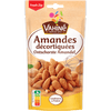 Un paquet d'amandes décortiquées de la marque Vahiné.