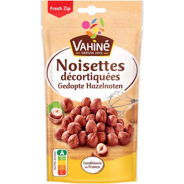 Un paquet de noisettes décortiquées Vahiné.
