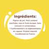 L'image montre la liste des ingrédients d'un produit, qui comprend des pignons de pin et peut contenir des arachides, du soja et des fruits à coque.