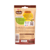 C'est le dos d'un sachet de Vicenzi Mini Snack, montrant les informations nutritionnelles et les instructions de prACparation.