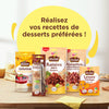 Une variACtAC de produits de fruits secs de la marque Jardin Bio sont prACsentACs, encourageant les utilisateurs A? rACaliser leurs desserts prACfACrACs.