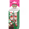 Un emballage de décorations comestibles sur le thème de Noël Valens Noel pour cupcakes et desserts.