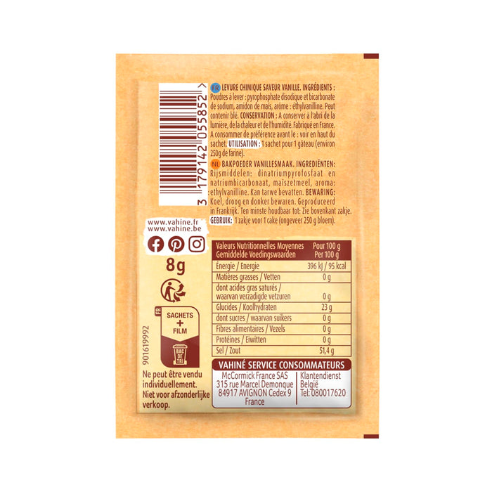 L'image montre le dos d'un paquet de bouillon cube Knorr avec des informations nutritionnelles et des instructions de prACparation.