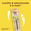 Un emballage de Vanille McCormick, annoncAC comme cueillie et sAClectionnACe A? la main.