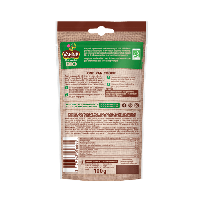 Le dos d'un emballage de marinade BBQ Quick n Easy de Del Monte prACsente les ingrACdients et les instructions.