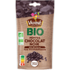 Un sachet de pépites de chocolat noir bio Vahiné Bio pour la pâtisserie.