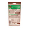 Le dos d'un paquet de lait de soja Vitamilk Double Choco UHT est prACsentAC, fournissant des informations nutritionnelles et les ingrACdients.