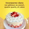 Un dAClicieux gActeau dACcorAC de crA?me et de fraises, parfait pour les gActeaux au yaourt et les quatre-quarts.