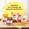 Une sAClection d'ingrACdients pour desserts VahinAC est prACsentACe avec le texte RACalisez vos recettes de desserts prACfACrACes !