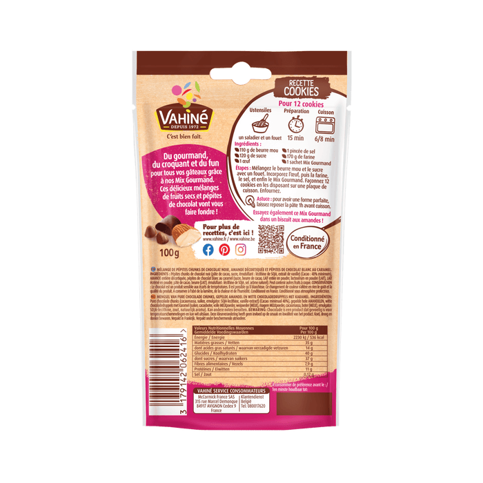 Mix Gourmand Idéal Cookies