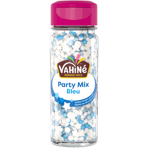 Un contenant de décorations Valina Party Mix Blue.