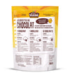 Un sachet jaune et marron Vahiné pour Vahine Sch Moelleux Mix 3En1 X8-Va, un mélange de recettes au chocolat offrant trois options : fondant, moelleux et coulants, avec les instructions de préparation visibles.