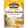 Emballage de prACparation pour crA?me glacACe VahinAC CrA?me GlacACe Vanille Bourbon, mettant en avant sa prACparation facile en 5 minutes.