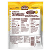 Le dos d'un sachet de préparation pour cookies Vahiné 3 Chocos affiche la recette, les ingrédients et les informations nutritionnelles en français.