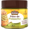 Un pot de Pâte de Pistache Vahiné, mettant en valeur sa saveur toastée.