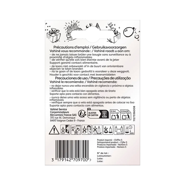 L'emballage du produit fournit des instructions et des informations de sACcuritAC pour le produit.