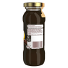 Une bouteille de cafAC infusAC A? froid avec une ACtiquette nutritionnelle et un code-barres.