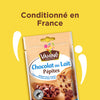 Un paquet Vahiné de Vahine Sch Pepites Chocolaitx10-Va, montrant des pépites de chocolat au lait et un muffin, avec le texte Conditionné en France.