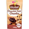 Un paquet de chunks de chocolat noir de la marque Vahiné, idéal pour la préparation de cookies.