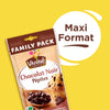 Un paquet familial de pépites de chocolat noir Vahiné en format maxi.