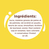 L'image montre la liste des ingrédients d'un produit alimentaire, écrite en français.