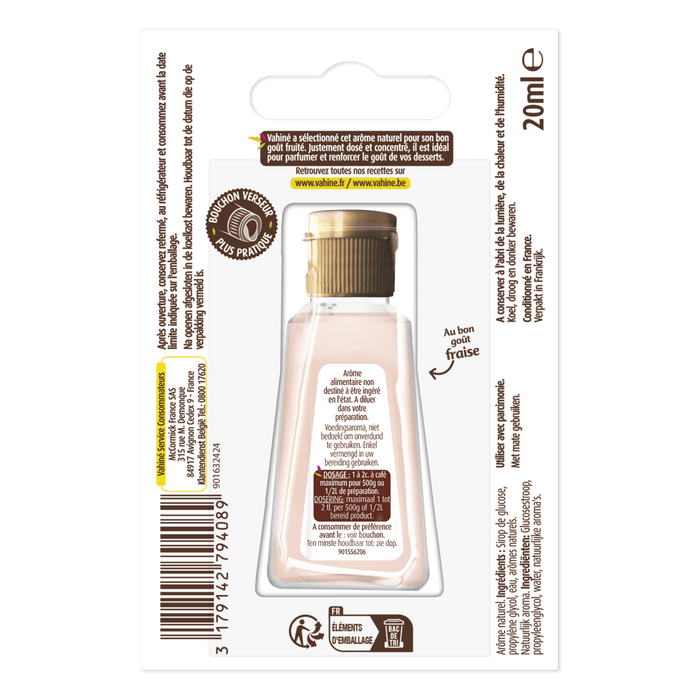 Emballage arriA?re d'une bouteille d'huile Garnier Ultimate Blends The Sleek Restorer.