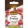 Vahiné Arôme Fraise, un arôme naturel de fraise, est présenté dans son emballage avec une image de macarons.