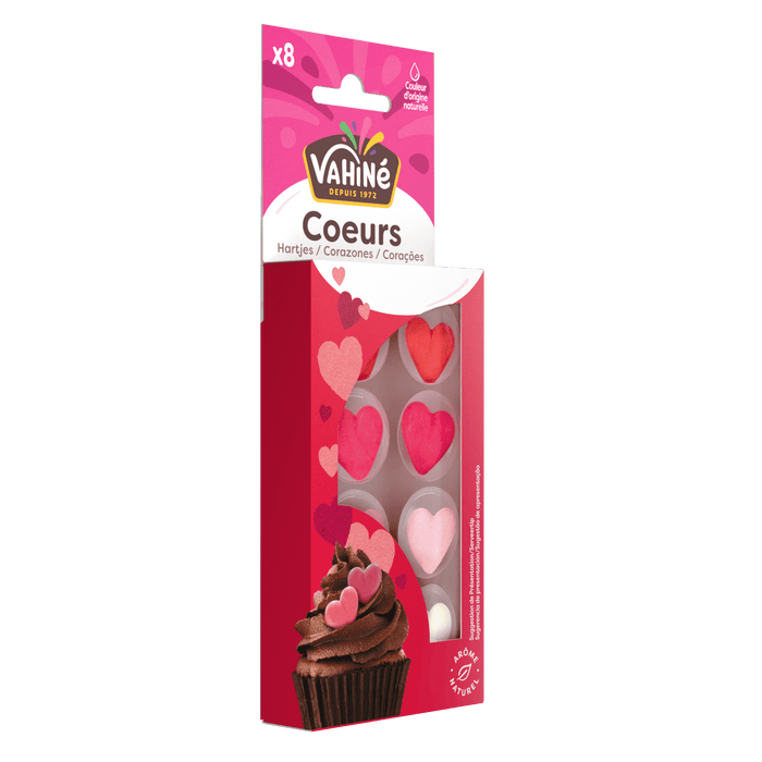 Décos en Sucre Coeurs