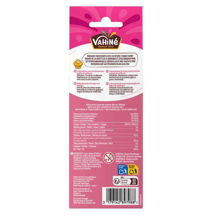 Déco en Sucre Roses