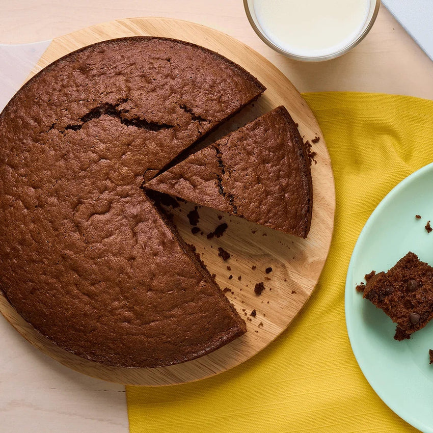 chocolate cut cake