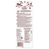 L'image montre le dos d'une brique de lait chocolatAC Valio avec des informations nutritionnelles et des dACtails sur le produit.