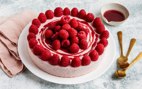 Bavarois aux framboises