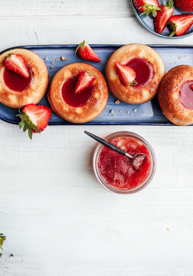 Recette de Financiers aux Fraises