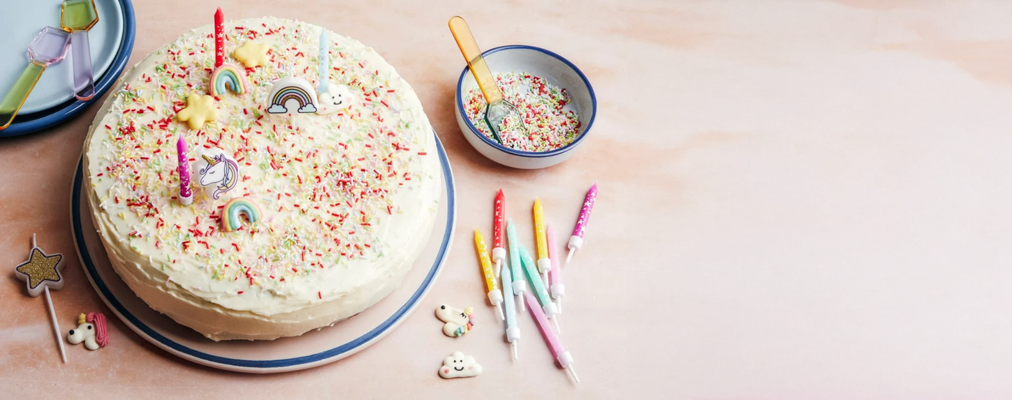 Gâteau au yaourt Arc-en-ciel