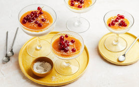 Panna cotta coco et mangue passion