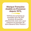 Vahiné, une marque française établie en Provence depuis 1972, propose au quotidien plus de 200 produits de qualité, sélectionnés avec soin pour préparer et partager de bons desserts faits maison.