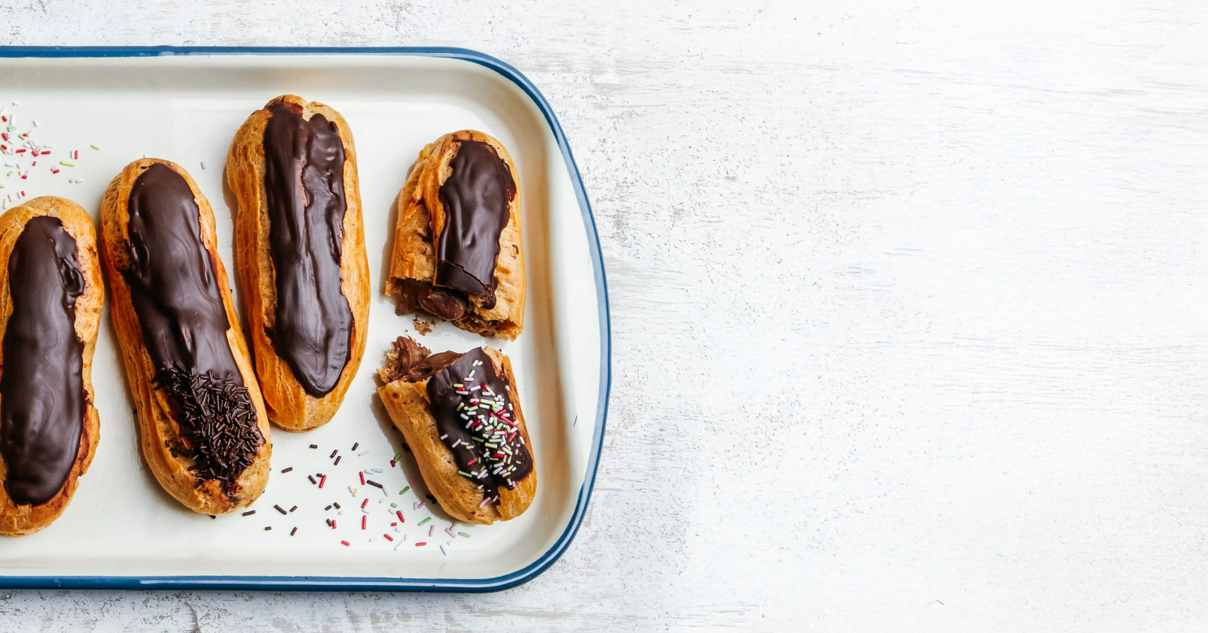 Éclairs au chocolat