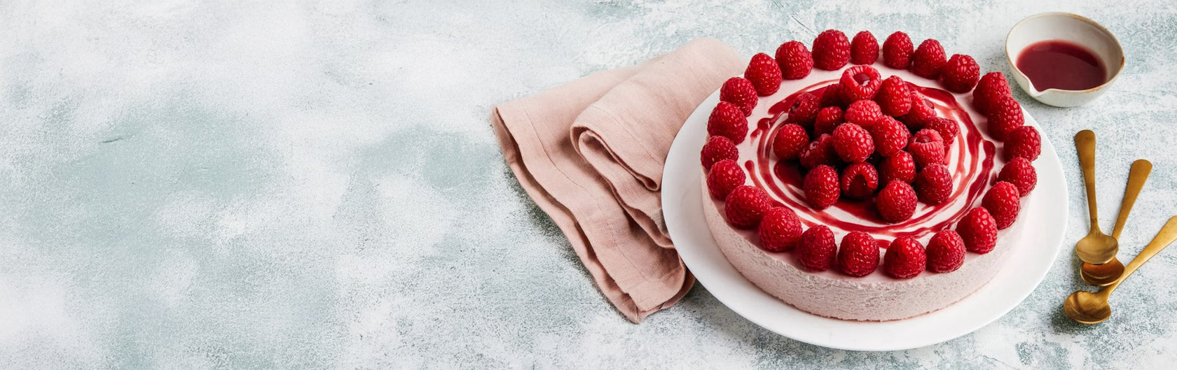 Bavarois aux framboises